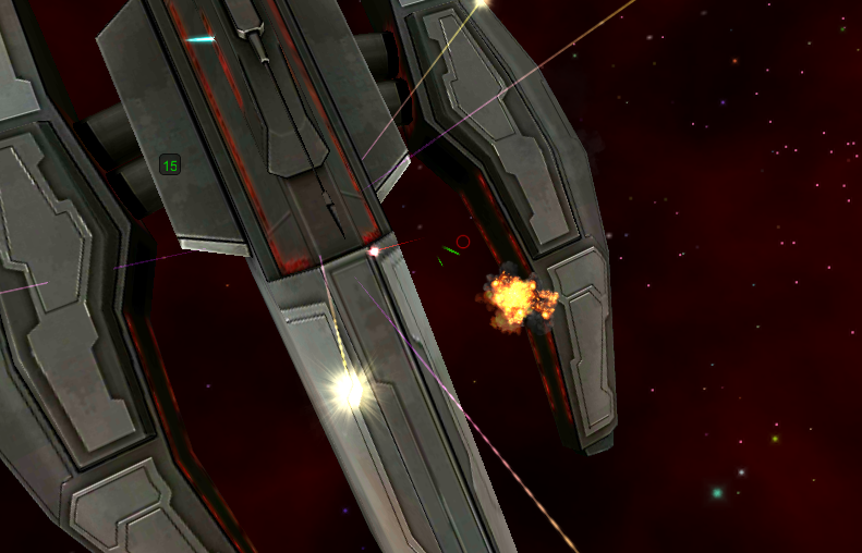 screenshot 1 Cardboard 3D VR Space FPS game content image