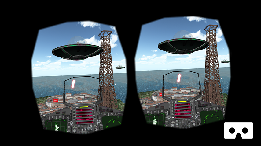 screenshot 3  Aliens Invasion VR content image